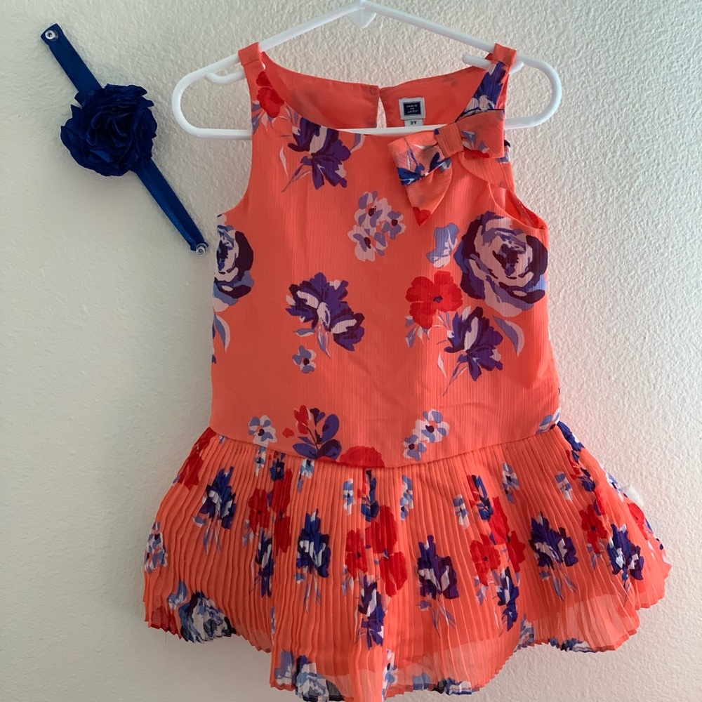 Janie and Jack summer dress 2T